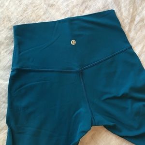 Teal High-Waisted Aligns